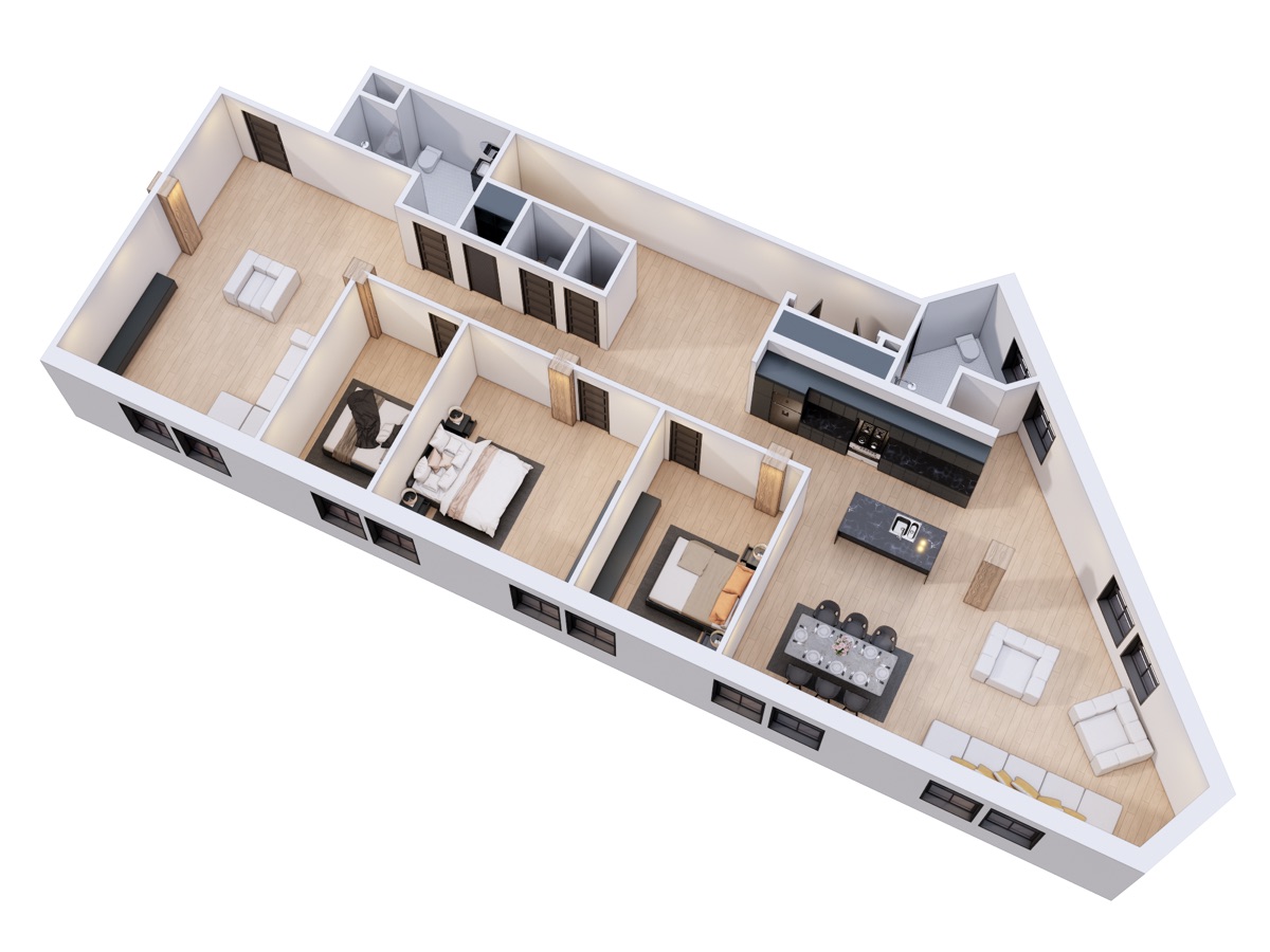 APT 212 3D render detail